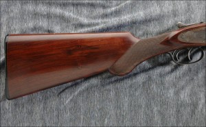 LC Smith 2E 12 gauge with a round-knob, half pistol grip