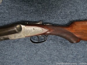 8 gauge L.C. Smith shotgun on Gunbroker.com