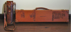 Leather Abercrombie & Fitch Shotgun case