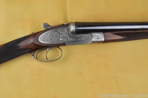 12 gauge Browning Sidelock Side-by-Side Shotgun