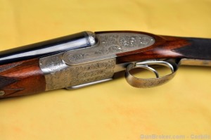 12 gauge Browning Sidelock Side-by-Side Shotgun