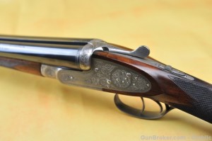 12 gauge Browning Sidelock Side-by-Side Shotgun