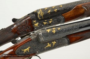 GRIFFIN & HOWE BEST PAIR 2" game guns 12 gauge 