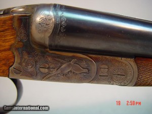 PETER MISCHITZ AUSTRIAN BOXLOCK Double Barrel side -by-side 12GA