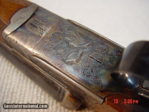 PETER MISCHITZ AUSTRIAN BOXLOCK Double Barrel side -by-side 12GA