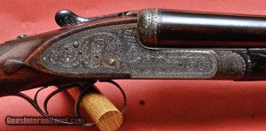 Holland and Holland Royal matched pair, 12 gauge, double barrel shotguns