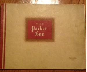 1937 Parker Double Barrel Shotgun Catalog