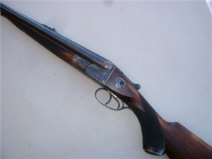 W.W. Greener Side-by-Side Double Rifle, .400/.360