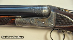 12 gauge A.H. Fox CE Grade Double Barrel Side by Side Shotgun