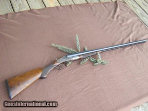 12 gauge L.C. Smith 3E side-by-side double barrel shotgun