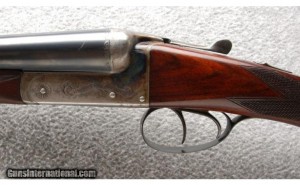 12 gauge Russell Hillsdon Double Barrel Boxlock Side by Side shotgun