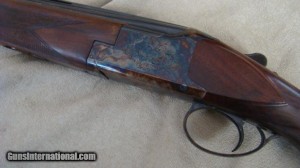 20 gauge Browing B25 Superposed Double Barrel Over-Under Shotgun, Color Case hardened Action