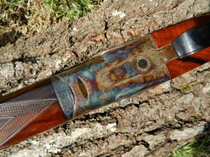 12 gauge Boss & Co. Double Barrel Over Under Shotgun, © Lewis Drake and Associates