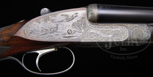 20 gauge E.J. Churchill Premier grade double barrel, side-by-side auction, Kell engraved