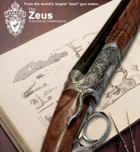 FAMARS Zeaus side-by-side double barrel shotgun