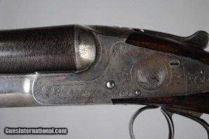 12 gauge L.C. Smith Grade 2 Double Barrel Side-by-Side shotgun