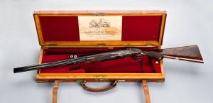 28 gauge Boss & Co. Over-Under Double Barrel Shotgun #6838