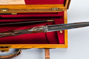 28 gauge Boss & Co. Over-Under Double Barrel Shotgun #6838