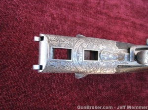 Pre-War Krieghoff Sidelock "Kurz" Drilling, 16g & 16g & 8mm x 57mm