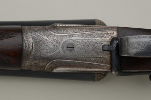 12 gauge Stephen Grant Double Barrel Shotgun with Sidelever, 1897