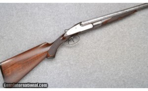 16 gauge Syracuse Lefever Double Barrel Shotgun, 28" Damascus bbls