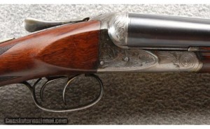 Ansley H. Fox A Grade Double Barrel Shotgun 12 Gauge With Ejectors