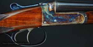 E.J. CHURCHILL, SxS Boxlock, Double Barrel Shotgun .410 28” F/F