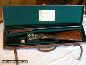 James Woodward & Sons, 12 Guagem Double Barrel Shotgun: