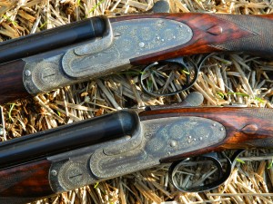 King Carol's 20g Woodward O/U double barrel shotguns