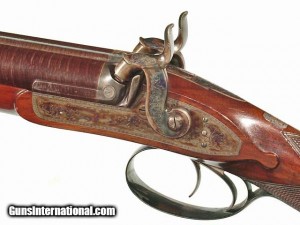 JOSEPH MANTON 16 BORE PERCUSSION BALL & SHOTGUN