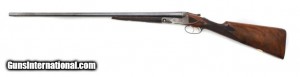 16 gauge Parker BHE Double Barrel Shotgun, Damascus Steel Bbls