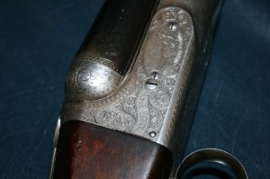 16 gauge Parker Bros DHE Double Barrel SxS Shotgun