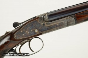 RIGBY BEST PRE WAR DOUBLE RIFLE 22 SAVAGE HI POWER