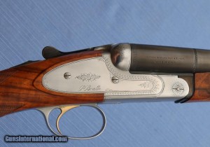 RIGBY BEST PRE WAR DOUBLE RIFLE 22 SAVAGE HI POWER 