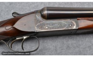 Charles Ingram BLE 12 Gauge Double Barrel Boxlock Shotgun: