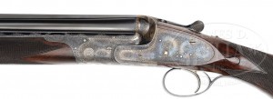 BOSS 20 BORE HEAVY PROOF SINGLE TRIGGER RISING BITE OVER-UNDER GAME GUN