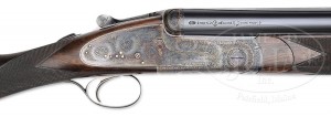 WOODWARD ROUND BODY OVER-UNDER SINGLE TRIGGER HEAVY GAME GUN