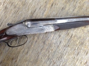 12 gauge Sneider Hammerless Double Barrel Shotgun