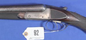 Wm R Schaefer Double Barrel Shotgun 12 ga