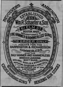 Wm R Shaefer & Sons, Boston, Gunmakers, From Buffalo Bill Center of the West