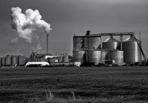 An ethanol plant