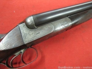 12 gauge J.P. Sauer Double Barrel SxS Shotgun