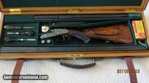 Alexander Henry & Co. Edinburgh. .300 Sherwood & .410 Sidelock Double Rifle & Shotgun