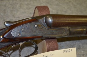 Lot 125: Lefever Arms Co. 12ga. Double Barrel Shotgun w/30” Damascus Barrels