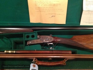 Belgian Best 20 gauge Sidelock Ejector SxS Shotgun