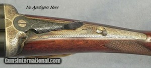 12 gauge J. MacNaughton & Sons, Edinburgh, #3558, Double Barrel Shotgun