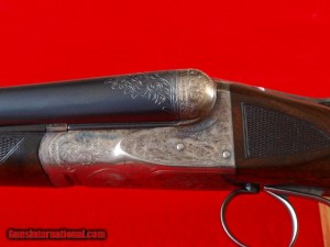 A. H. FOX CE 12 GAUGE DOUBLE BARREL SHOTGUN