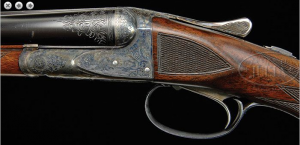 A.H. Fox CE 20 gauge double barrel shotgun