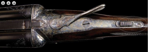 A.H. Fox CE 20 gauge double barrel shotgun