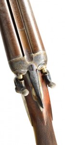 12 gauge W. & C. Scott double barrel shotgun, 1885, incredible condition